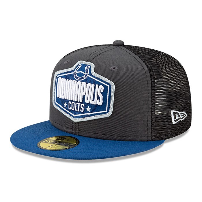 Indianapolis Colts NFL Draft 59FIFTY Lippis Harmaat - New Era Lippikset Suomi FI-109457